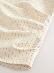 Striped One shoulder Denim Top - Image 9 of 9