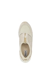 Dune London Natural Elsha Trainers - Image 5 of 6