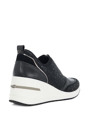 Dune London Black Elsha Trainers - Image 4 of 6