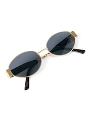 Katie Loxton Gold Siena Sunglasses - Image 3 of 6
