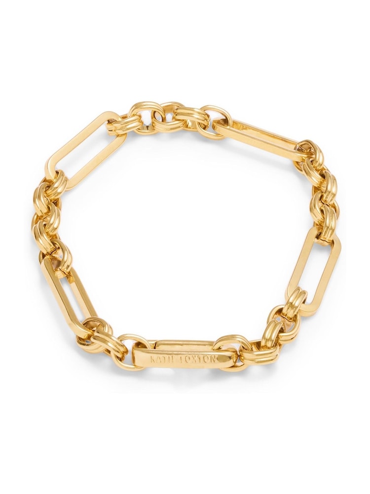 Katie Loxton Gold Tone Mila Link Bracelet - Image 2 of 3