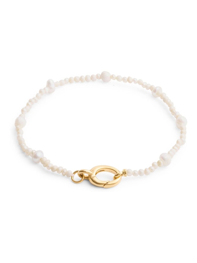 Katie Loxton Gold Tone Pearl Glow Bracelet - Image 2 of 4
