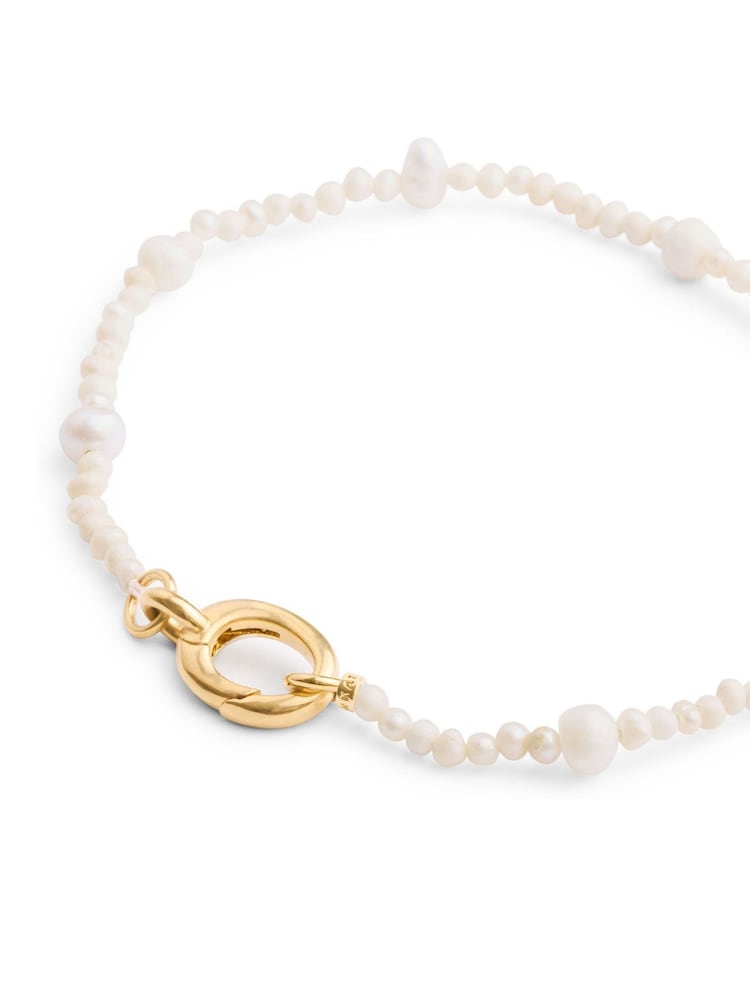 Katie Loxton Gold Tone Pearl Glow Bracelet - Image 4 of 4 Katie Loxton Gold Tone Pearl Glow Bracelet - Image 4 of 4