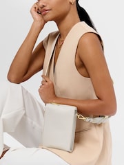 Katie Loxton White Effie Slim Crossbody Bag - Image 5 of 5