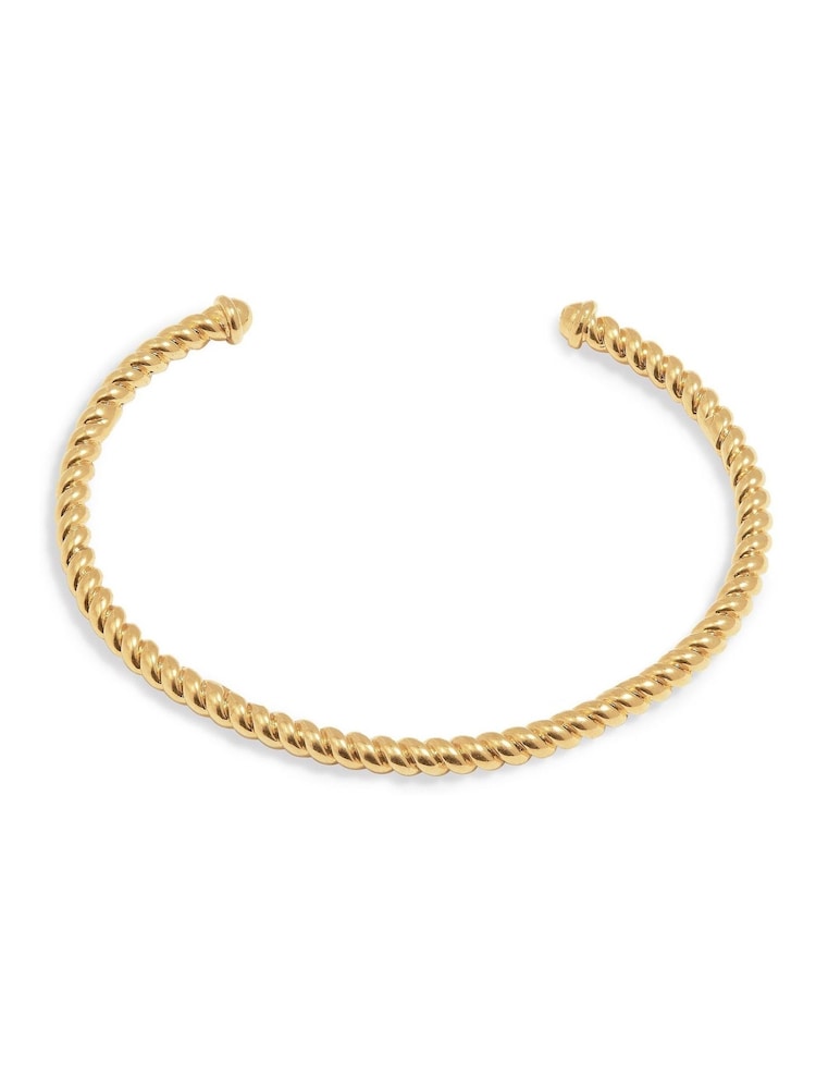 Katie Loxton Gold Tone Celine Rope Bangle - Image 2 of 4