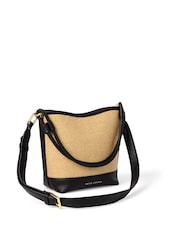 Katie Loxton Natural Riviera Raffia Bucket Bag - Image 1 of 4