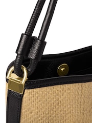 Katie Loxton Natural Riviera Raffia Bucket Bag - Image 2 of 4
