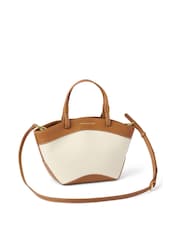 Katie Loxton Natural Siena Canvas Mini Tote Bag - Image 2 of 4