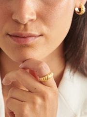 Katie Loxton Gold Tone Harper Twist Ring - Image 2 of 2