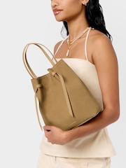 Katie Loxton Brown Celina Suedette Bucket Bag - Image 1 of 5
