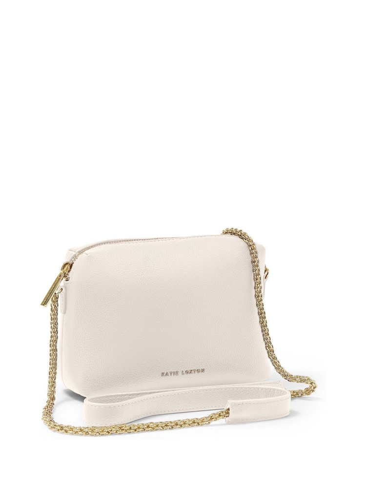 Katie Loxton White Margot Chain Crossbody Bag - Image 2 of 4