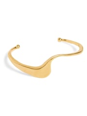 Katie Loxton Gold Tone Marina Wave Bangle - Image 2 of 3