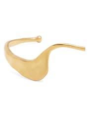 Katie Loxton Gold Tone Marina Wave Bangle - Image 3 of 3