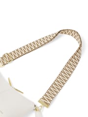 Katie Loxton Brown Canvas 100% Cotton Bag Strap | Sand Zig Zag | 135Cm X 83Cm X 4Cm - Image 3 of 5