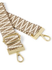 Katie Loxton Brown Canvas 100% Cotton Bag Strap | Sand Zig Zag | 135Cm X 83Cm X 4Cm - Image 4 of 5