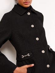 Lipsy Black Dolly Coat - Image 2 of 4