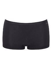 Schwarz - Sloggi Go Daily Cotton Highwaist Knickers 3 Pack - Bild 5 von 6