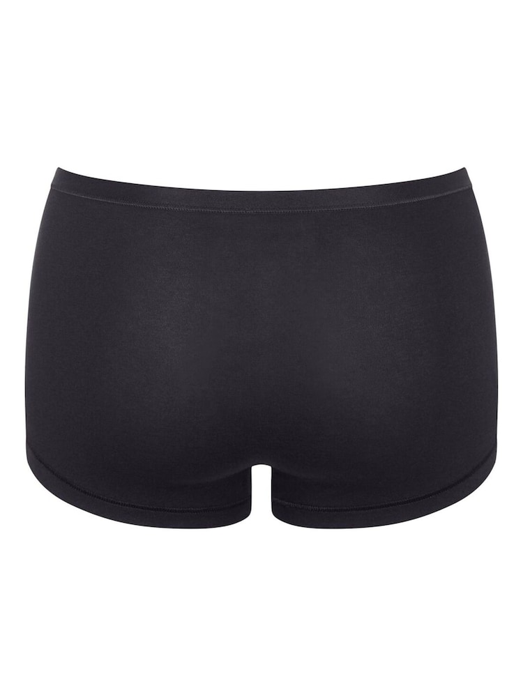Schwarz - Sloggi Go Daily Cotton Highwaist Knickers 3 Pack - Bild 6 von 6