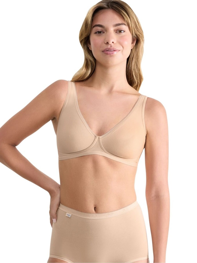 Sloggi Basic+ Soft Nude Bra - Image 1 of 5