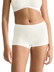 Sloggi Go Daily Cotton White Shorts 3 Pack - Image 1 of 5