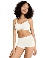 Sloggi Go Daily Cotton White Shorts 3 Pack - Image 3 of 5