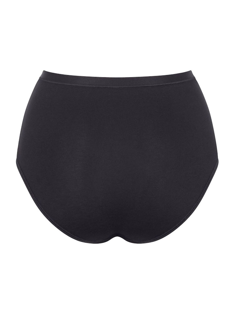 Sloggi Go Daily Cotton Highwaist Knickers 3 Pack - Image 6 of 6