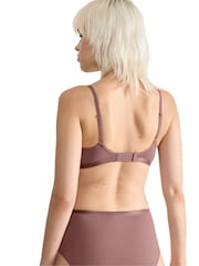 Sloggi Go Daily Cotton Highwaist Black Bras 3 Pack - Image 2 of 5