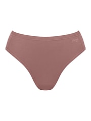 Marrón/dorado - Sloggi Go Daily Cotton Altowaist Beige Briefs - Imagen 5 de 6