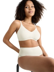 Sloggi Go Daily Cotton Highwaist Black Bras 3 Pack - Image 4 of 6