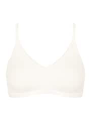 Sloggi Go Daily Cotton Highwaist Black Bras 3 Pack - Image 5 of 6
