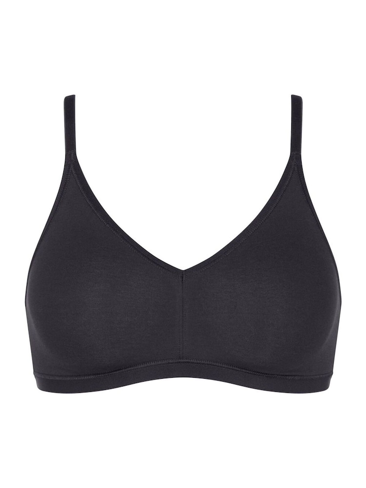 Sloggi Go Daily Cotton Highwaist Bras 3 Pack - Image 5 of 6