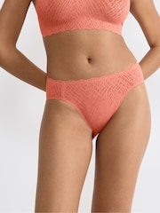 Sloggi Orange Zero Feel Bliss High leg Briefs - Image 1 of 6