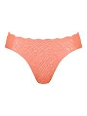 Sloggi Orange Zero Feel Bliss High leg Briefs - Image 5 of 6
