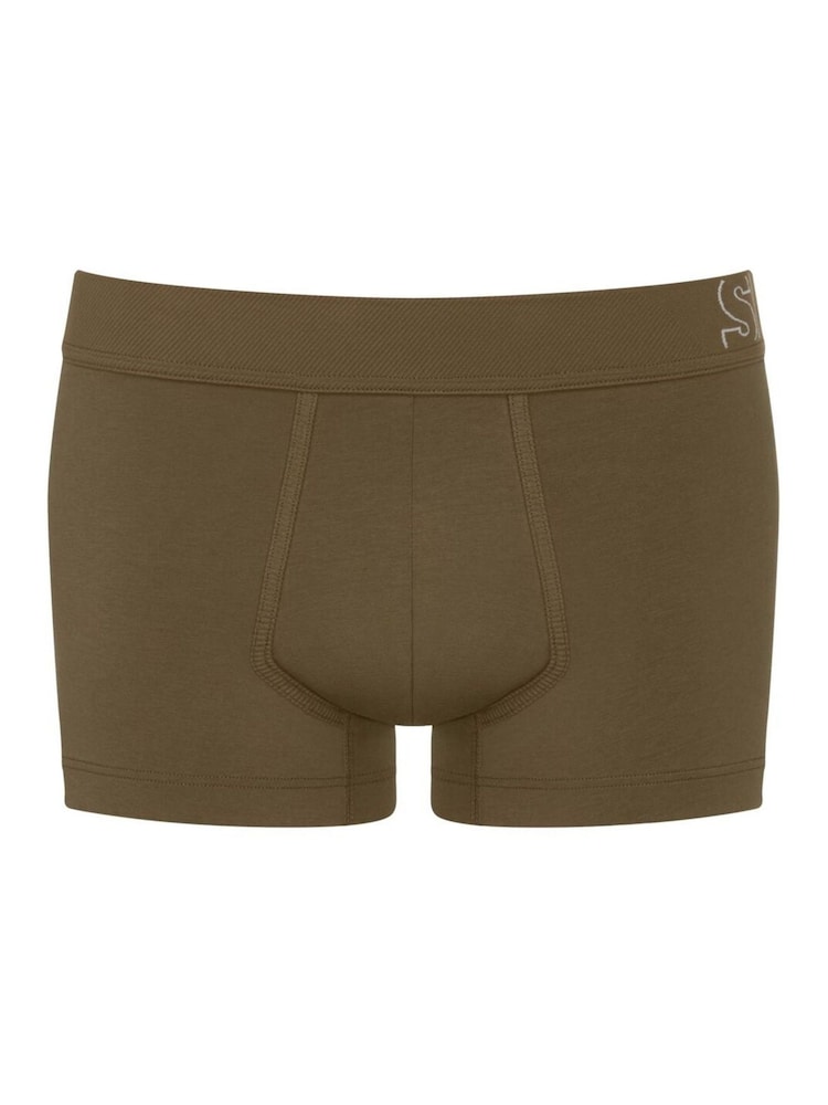 Braun/Creme - Sloggi SLG Boxershorts für Herren - Bild 5 von 5