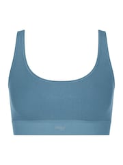 Sloggi 70s Blue EVER Ease Bikini Top - Image 6 of 7