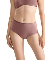 Sloggi Go Daily Cotton Highwaist Black Knickers 3 Pack - Image 1 of 6