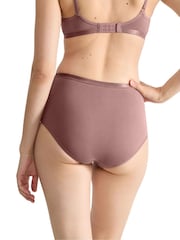 Sloggi Go Daily Cotton Highwaist Black Knickers 3 Pack - Image 2 of 6