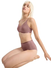Sloggi Go Daily Cotton Highwaist Black Knickers 3 Pack - Image 3 of 6