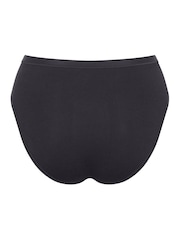 Sloggi Go Daily Cotton Highwaist Black Knickers 3 Pack - Image 6 of 6