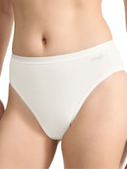 Sloggi Go Daily Cotton Highwaist Black Knickers 3 Pack - Image 4 of 10