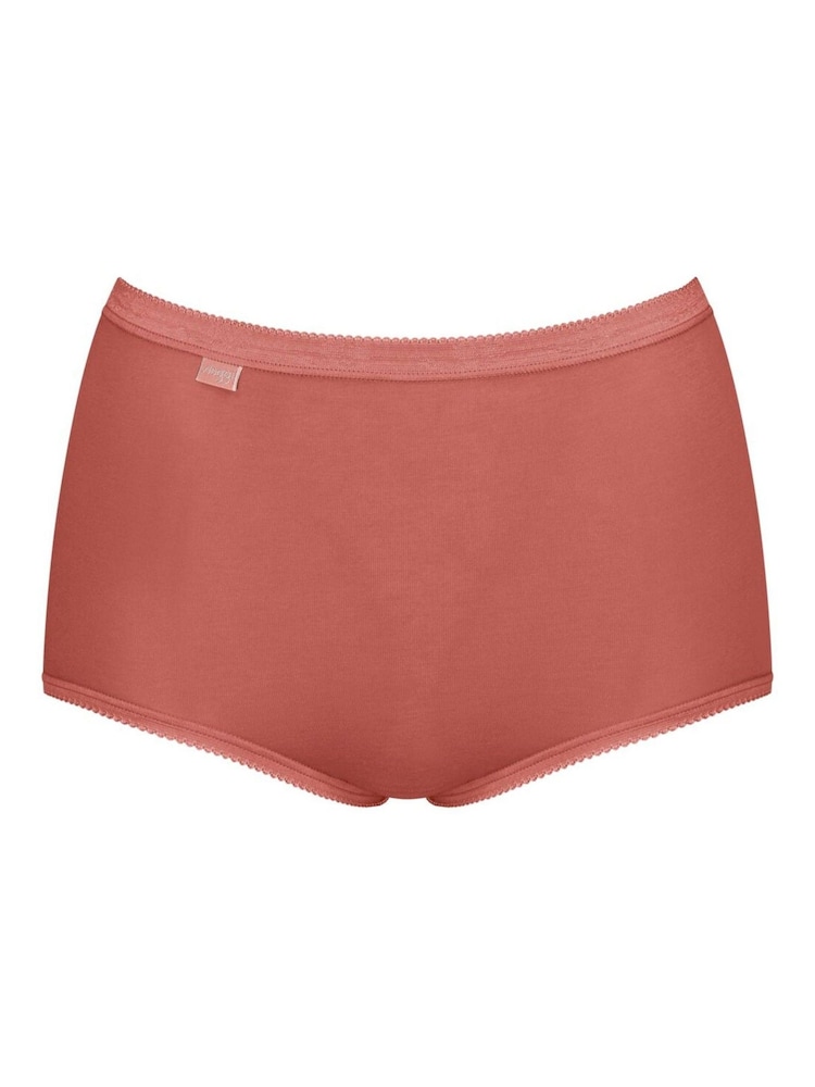 Sloggi Basic Midi Black Knickers 3 Pack - Image 4 of 8