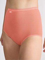 Sloggi Basic Midi Black Knickers 3 Pack - Image 7 of 8