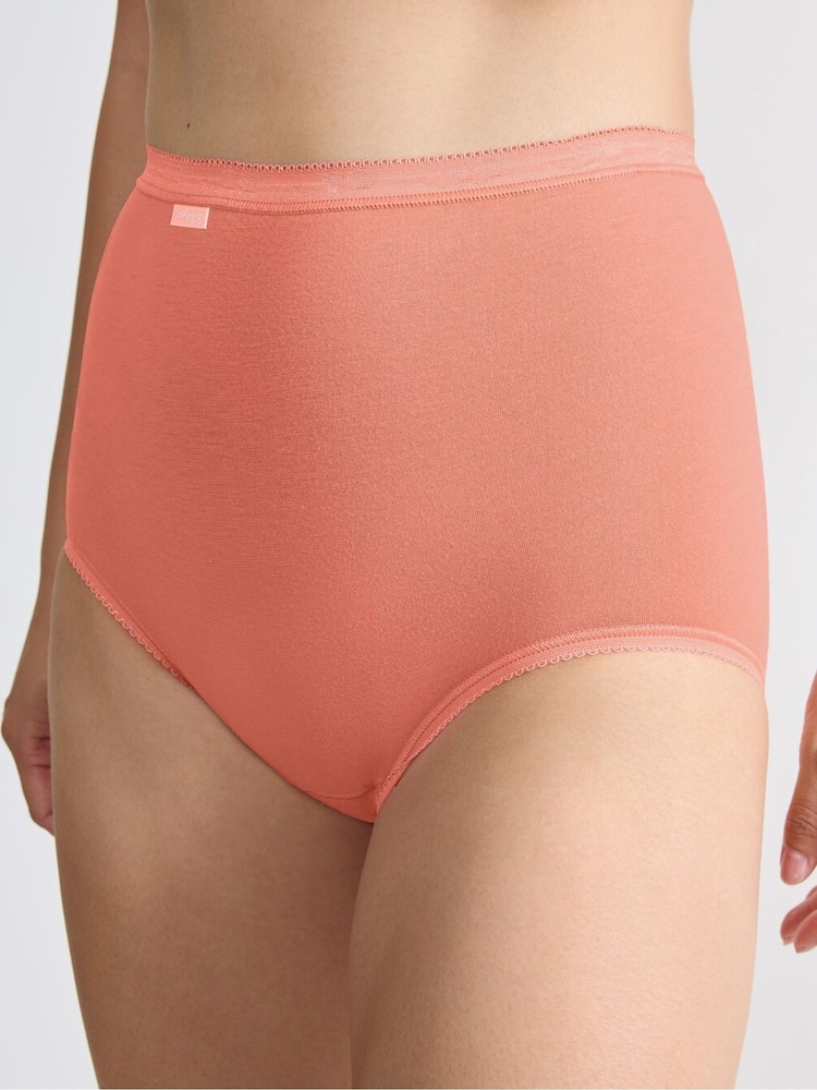 Sloggi Basic Midi Black Knickers 3 Pack - Image 7 of 8