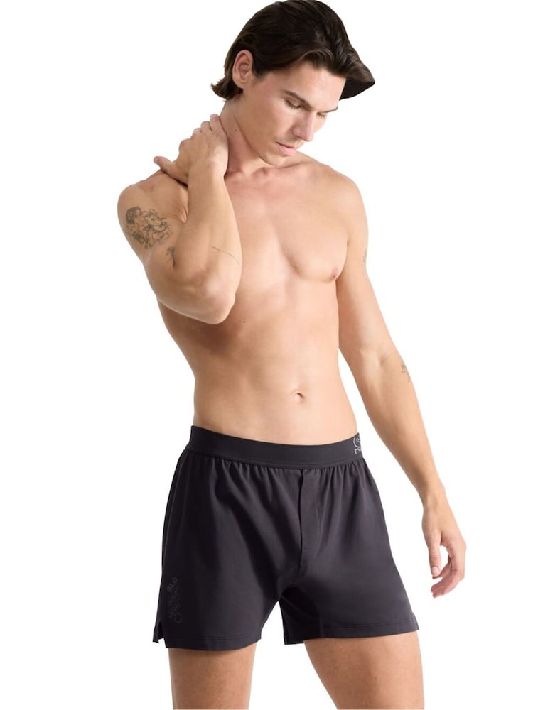 Zwart - Sloggi Mens SLG Boxers Shorts - Image 1 of 5