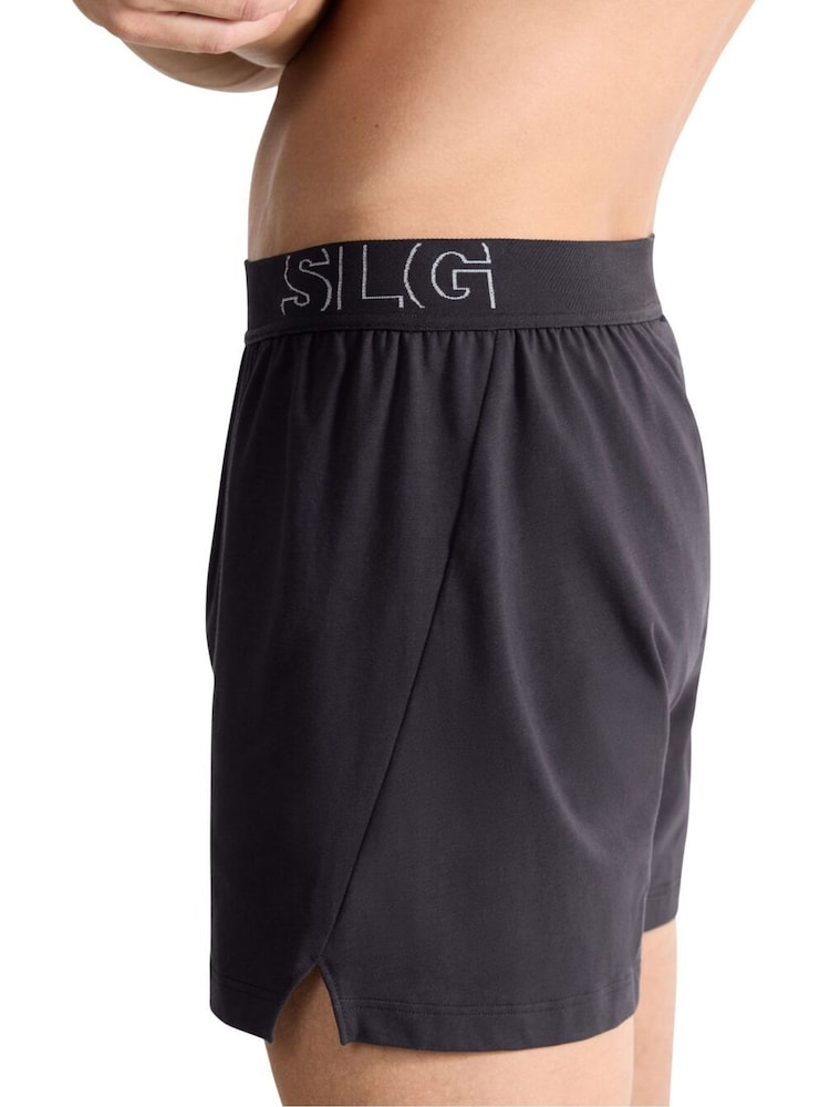Zwart - Sloggi Mens SLG Boxers Shorts - Image 2 of 5