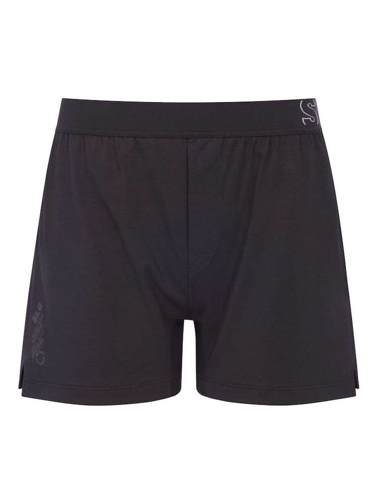 Zwart - Sloggi Mens SLG Boxers Shorts - Image 5 of 5