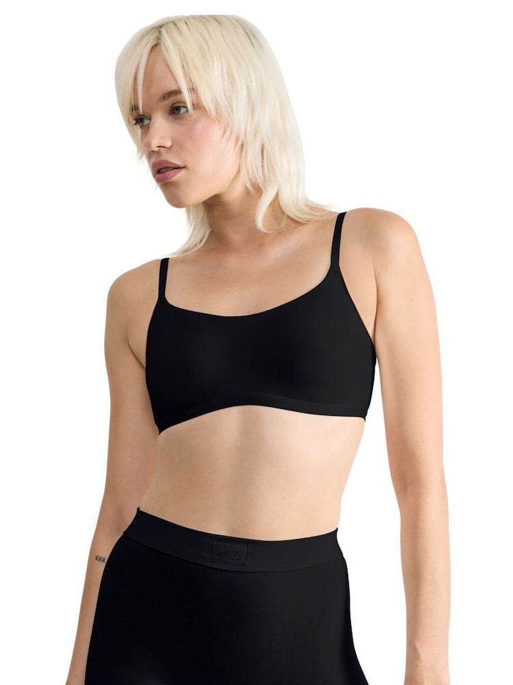 Sloggi Go Daily Cotton Highwaist Black Bra - Image 1 of 6