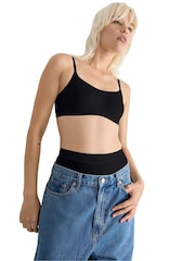 Sloggi Go Daily Cotton Highwaist Black Bra - Image 4 of 6