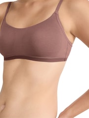Sloggi Go Daily Cotton Highwaist Beige Briefs - Image 3 of 8