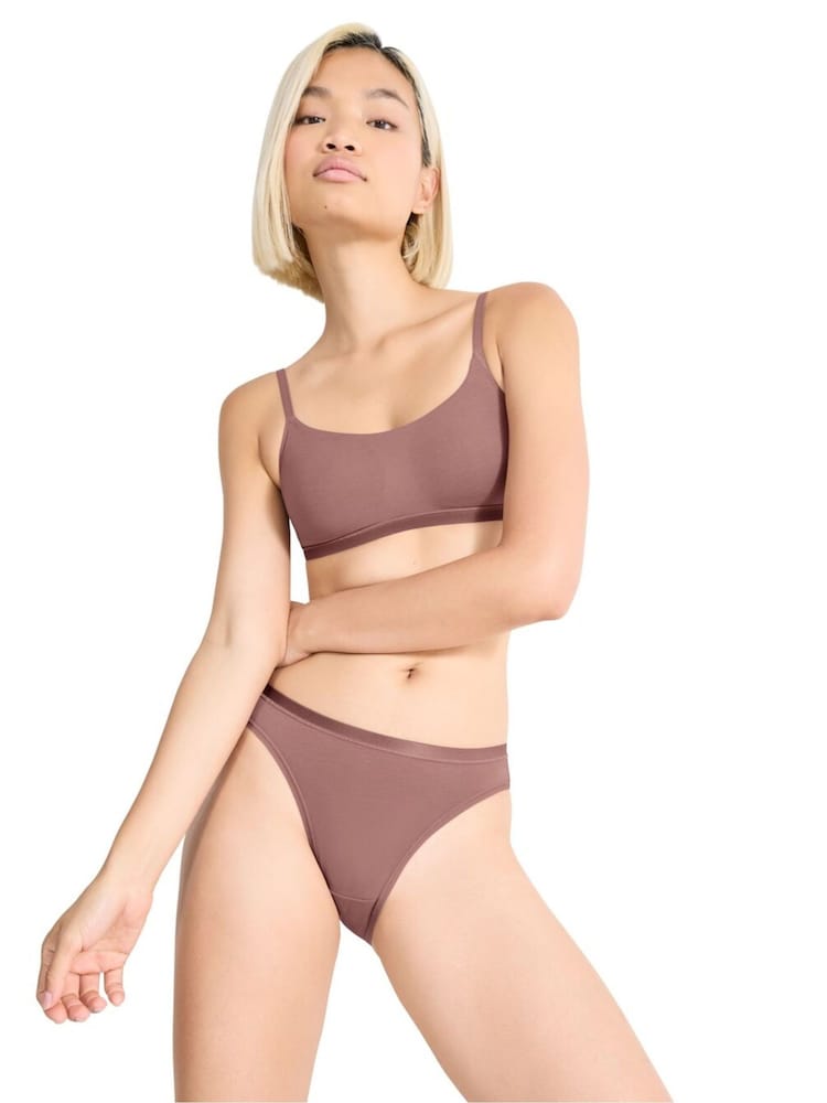 Sloggi Go Daily Cotton Highwaist Black Bra - Image 4 of 8